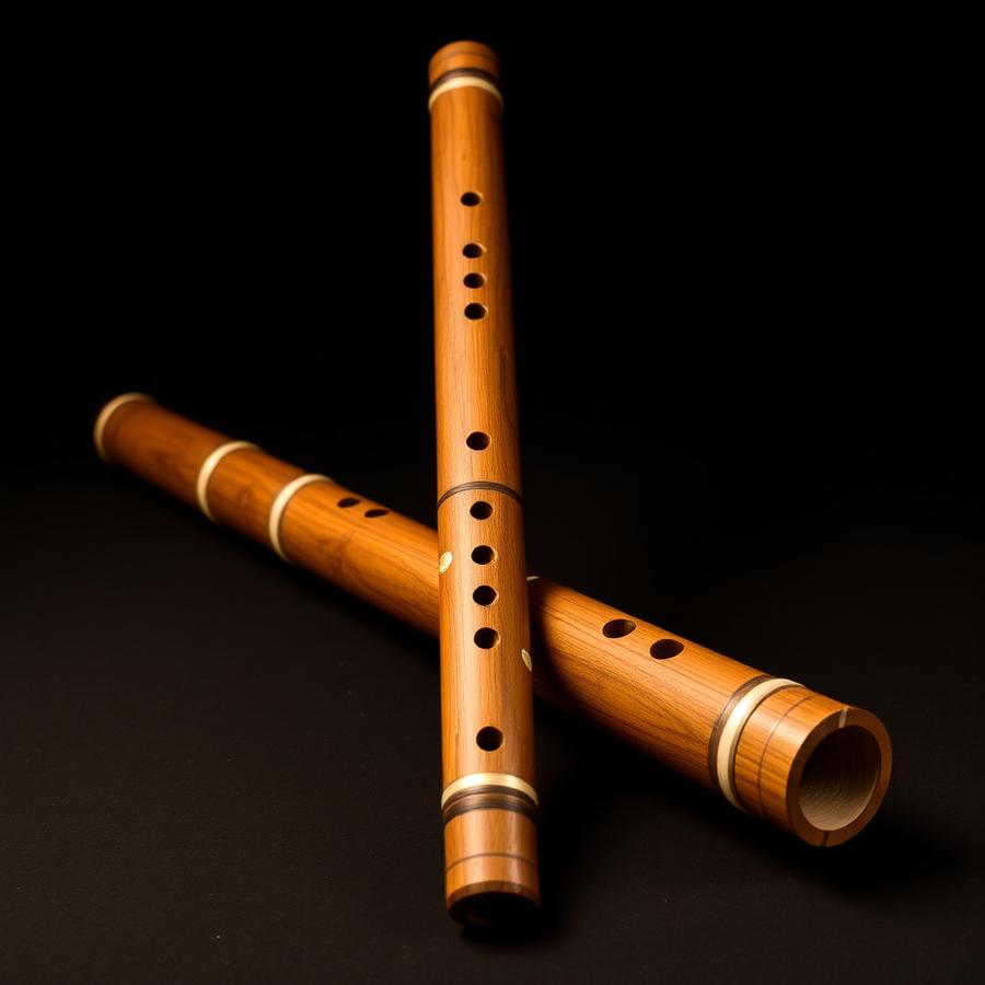 Bansuri Bamboo Flute (Pair)